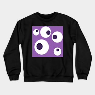 Purple eyes Crewneck Sweatshirt